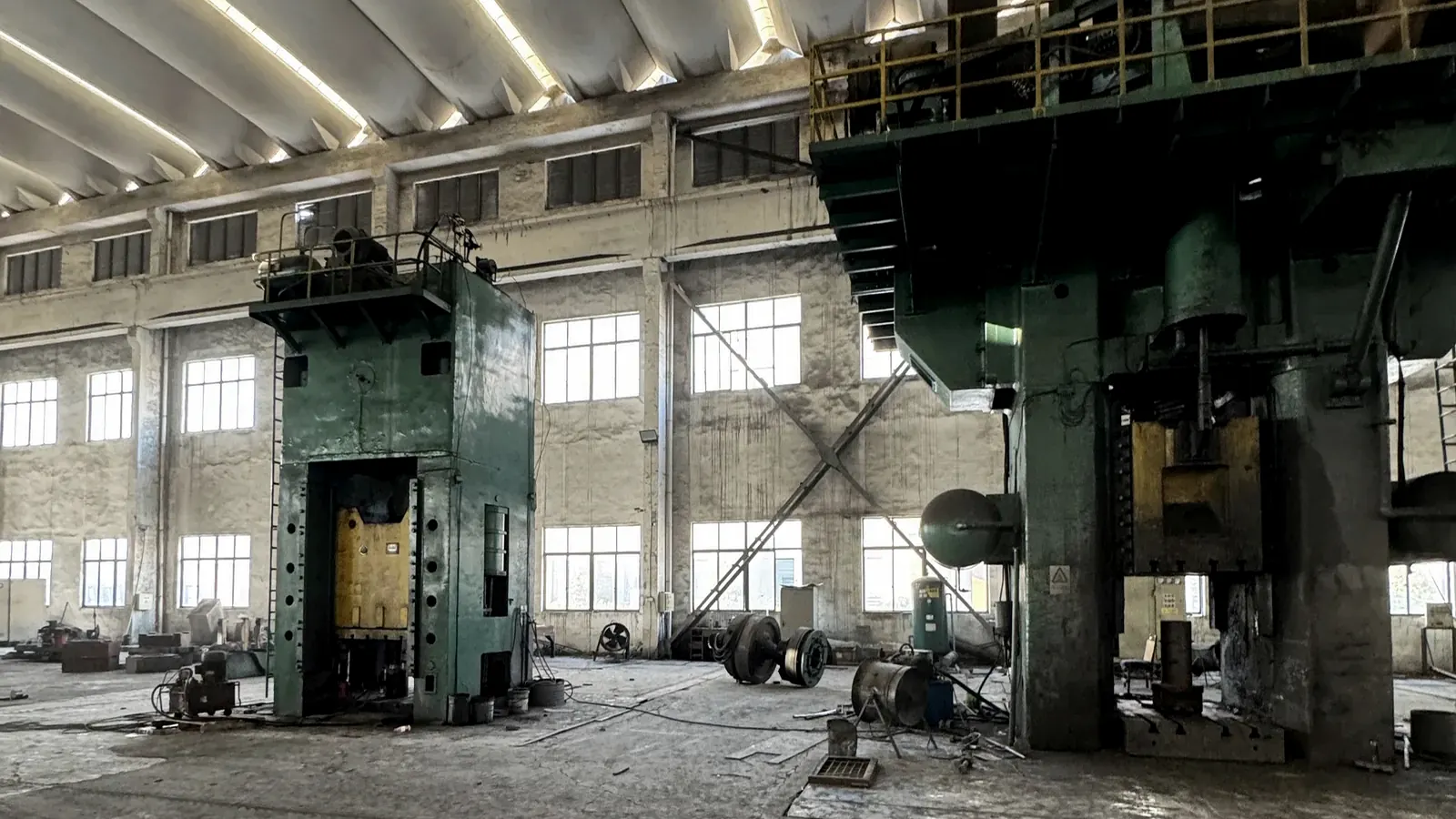 Real hot-die-forged component for engineering design review