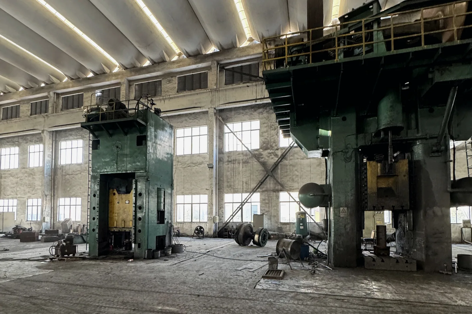 NOKX hot die forging equipment inside the Jiangyin factory