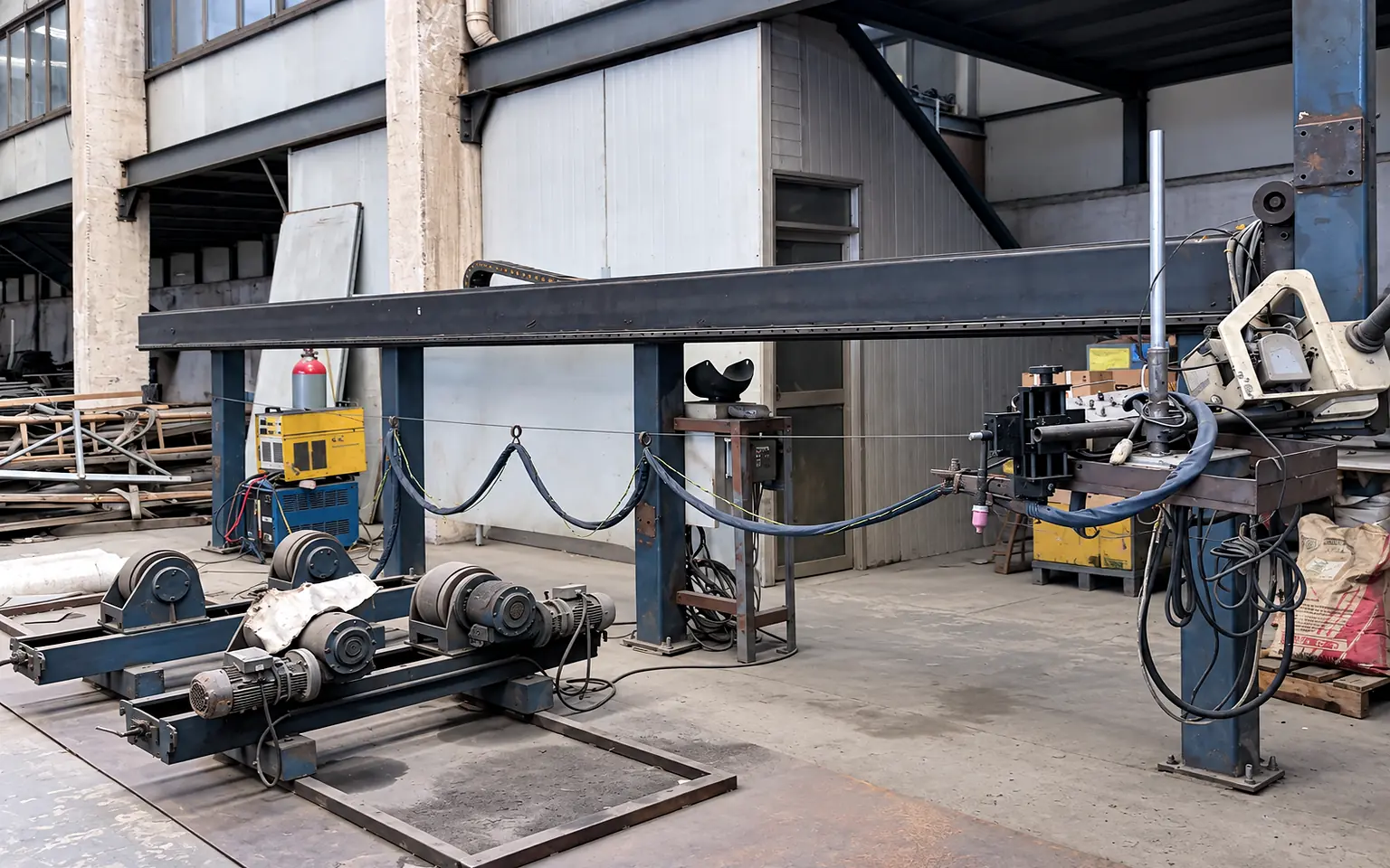 NOKX manual TIG welding workstation for local welding access